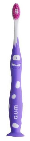 GUM Toothbrush MONSTER Junior- szczoteczka do mycia zębów dla dzieci w wieku 7-9 lat  z serii Monster Junior